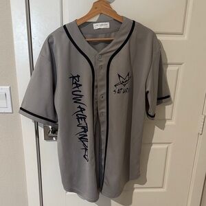 Rauw Alejandro Saturno Grey Short Jersey